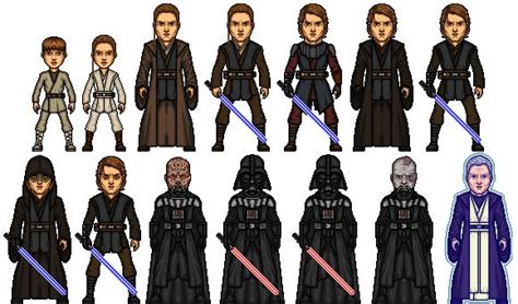 Evolution of Anakin Skywalker | Darth vader, Anakin skywalker, Vader