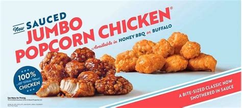 Sonic Medium Buffalo Sauced Jumbo Popcorn Chicken Nutrition Facts