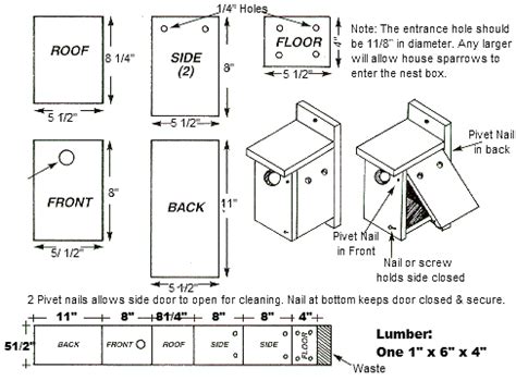 Woodwork Wren And Chickadee Bird House Plans PDF Plans