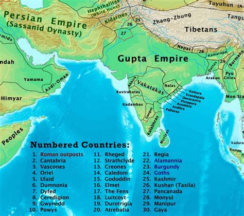 MAPS of India 1 AD to 20AD