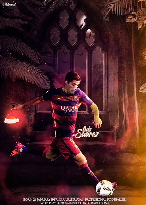 Luis Suarez 15/16 Wallpaper on Behance