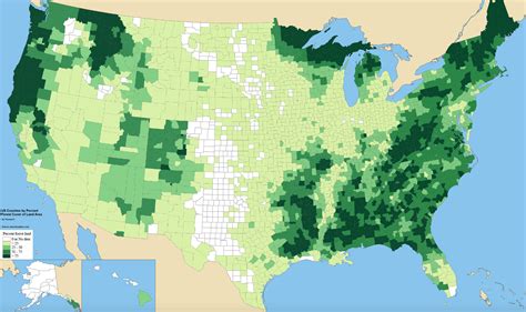 United States Forest Cover Map