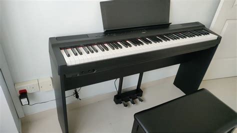 Yamaha P-125 digital piano, Hobbies & Toys, Music & Media, Musical ...