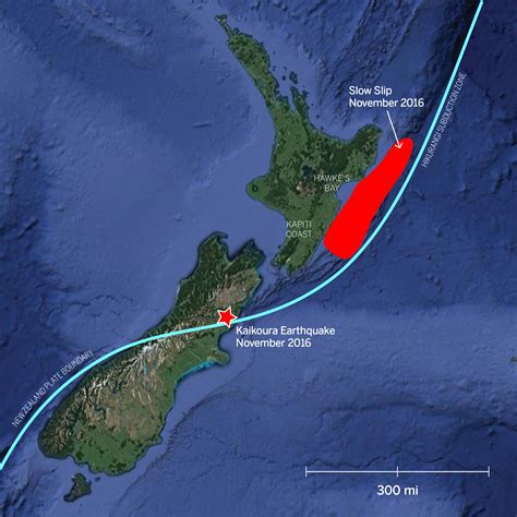 Kaikoura Earthquake Caused ‘Largest and Most Widespread Episode of Slow ...