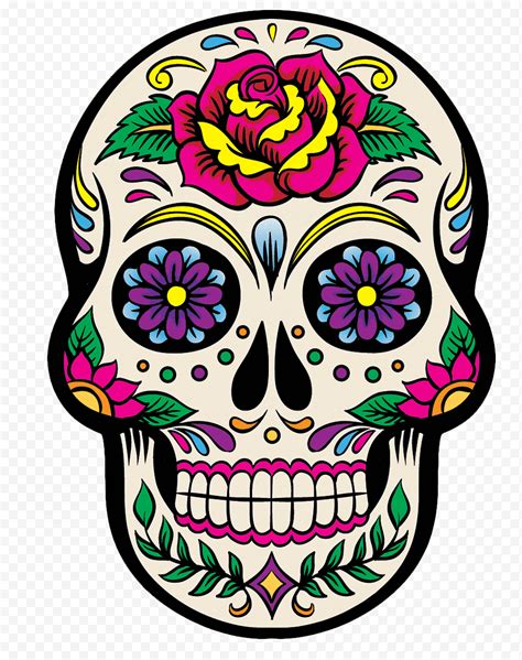 Dia De Los Muertos Calavera, Calavera, Calavera Y Tibias Cruzadas ...