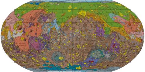 Map of Mars: US Geological Survey Creates Global Map of Red Planet ...