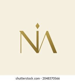 Nia Logo Design Premium Template Elegant Stock Vector (Royalty Free ...