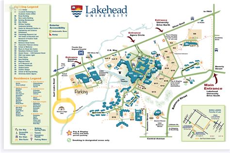 Lakehead University Campus Map - Elaina Mariellen