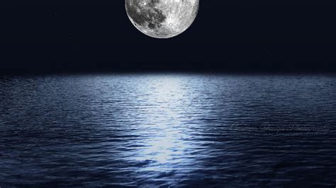 Ocean Moon Wallpapers - Top Free Ocean Moon Backgrounds - WallpaperAccess