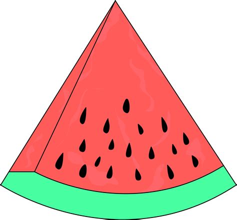 Watermelon Slice Clipart | Free download on ClipArtMag