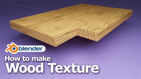 Blender Wood Texture Material Shader | Procedural Textures