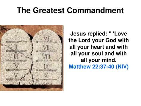 PPT - The Greatest Commandment PowerPoint Presentation, free download ...