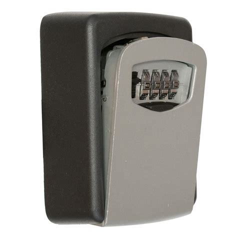 OUTDOOR HIGH SECURITY WALL MOUNTED KEY SAFE BOX SECURE LOCK COMBINATION ...