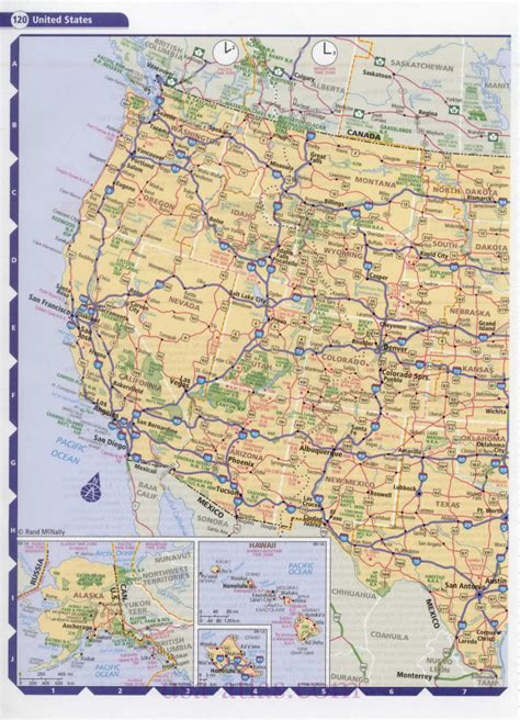 Usa Map | Western United States Road Map Printable - Printable US Maps