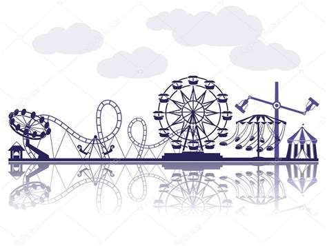 Amusement Park Drawing at GetDrawings | Free download