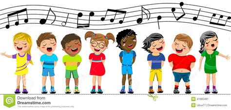 Free Clipart Kids Singing | Free download on ClipArtMag