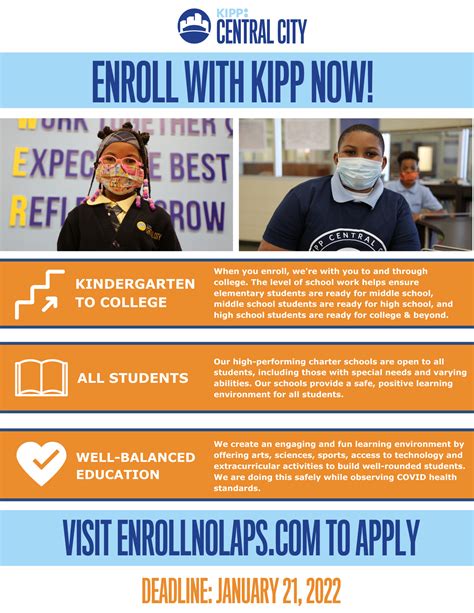 Enroll Now! - About Us - KIPP Central City Academy