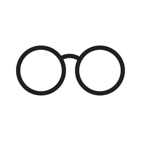 Harry Potter Glasses Stencil