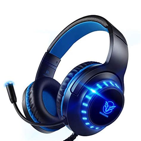 Pacrate Gaming Headset for PS4 PC Xbox One Headset with Microphone ...