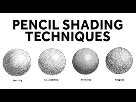 Pencil shading techniques - shade an apple | Doovi