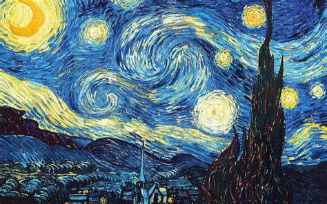 #Classy fantasy Art The Starry Night Vincent Van Gogh #2K #wallpaper # ...