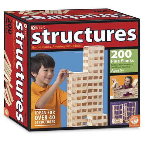 KEVA Structures Plank Building Set - MWA50089 | Mindware | Blocks ...