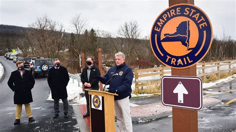 Empire State Trail officially opens after ribbon cutting in Mohawk