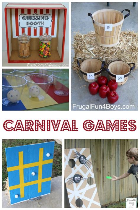 25+ Simple Carnival Games for Kids - Frugal Fun For Boys and Girls