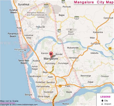 Mangalore District Map