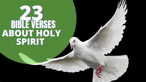 23 Bible verses about Holy Spirit [Completely Explained]