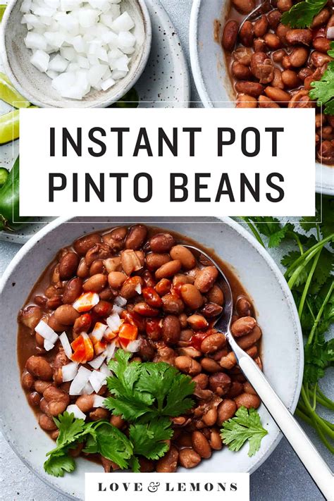 Instant Pot Pinto Beans Recipe - Love and Lemons