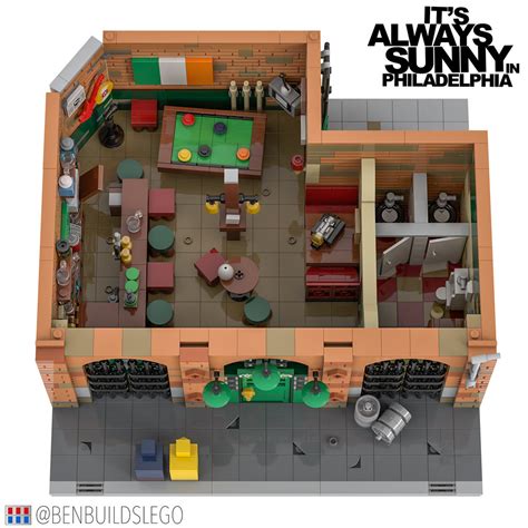 LEGO Modular Paddy's Pub [Interior 1] | This modular buildin… | Flickr