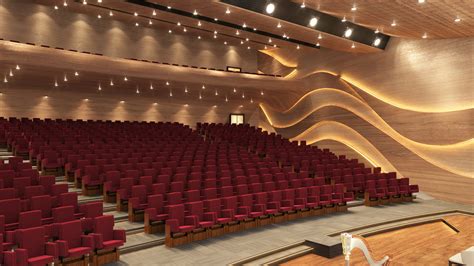 Organic Theatre Interior Design | CGTrader