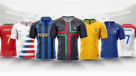 Fifa world cup 2018 football shirt/jersey builder psd :: Behance