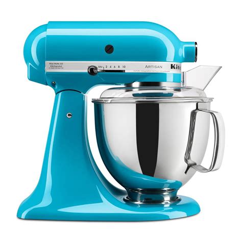 KitchenAid KSM150PSCL Artisan Series 5 Quart Stand Mixer, Crystal Blue