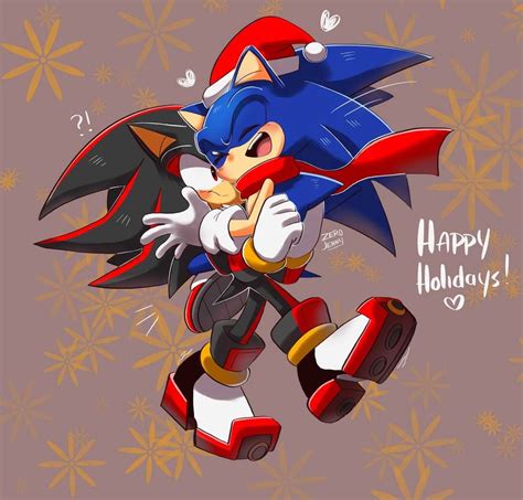 Shadow x Sonic by Zer0jenny | Sonic and shadow, Sonic, Hedgehog art