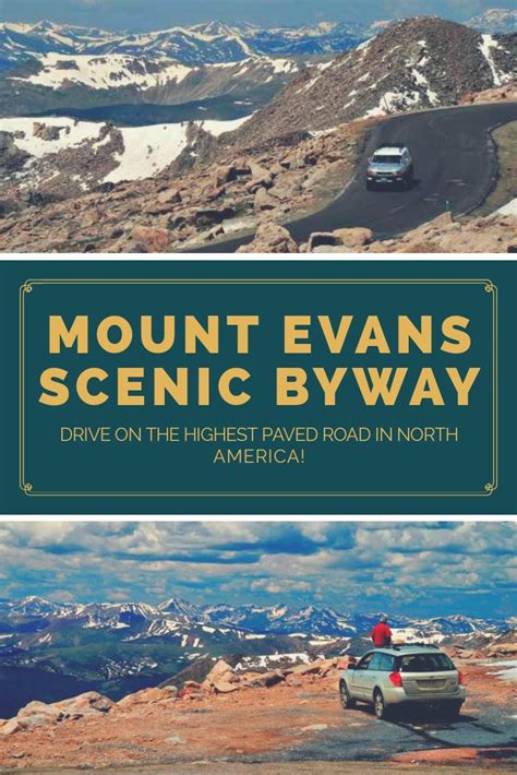 Mount Evans Scenic Byway | Scenic byway, Day trips from denver, Winter ...