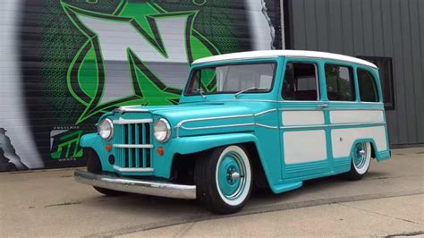 Custom 1962 Willys Wagon Hot Rod Nichols Paint And Fab