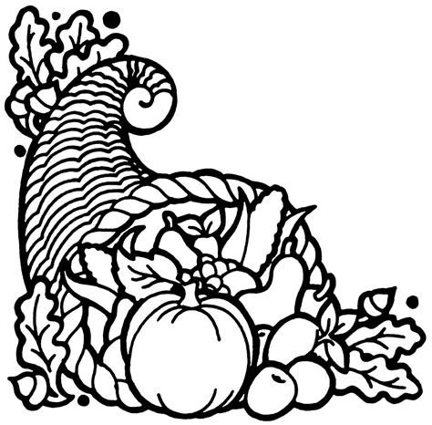 thanksgiving images clip art black and white 10 free Cliparts ...