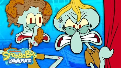 Saddest Moments in Squidward's Life 😢 | SpongeBob - YouTube