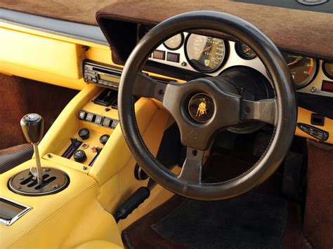 Car Interiors • 1982 Lamborghini Countach LP500 | Lamborghini countach ...