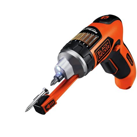 BLACK+DECKER LI4000 4V MAX Lithium SmartDriver Cordless Screwdriver ...