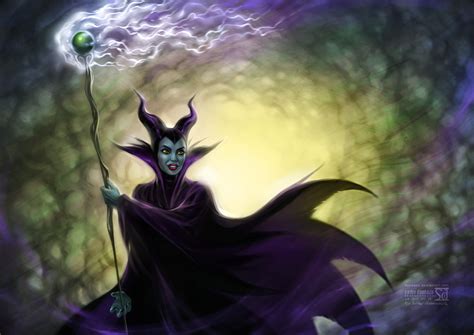 Maleficent from Sleeping Beauty by daekazu on DeviantArt