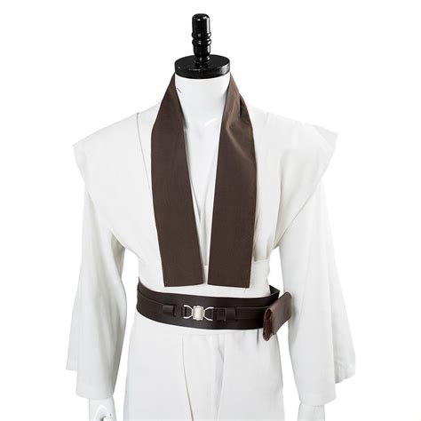 Star Wars Jedi Knight Cosplay Costume White Version No Cloak