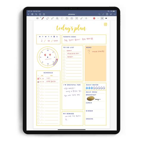 Free Journal Templates For Goodnotes