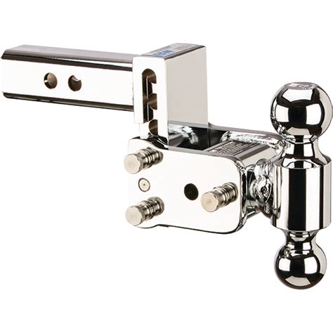 B&W Trailer Hitches TS10033C Chrome Model 6 Hitch, 2" x 2-5/16" Dual ...