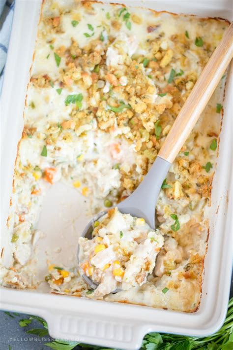 Creamy Turkey Stuffing Casserole Recipe