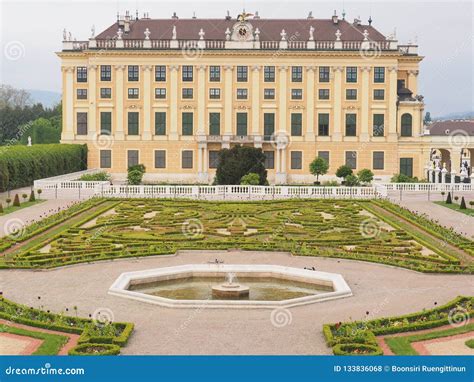 Schoenbrunn Palace in Vienna , Austria . May 2016 Editorial Stock Photo ...