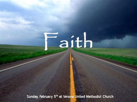 FAITH - Faith is the victory that overcomes the world - Verona United ...