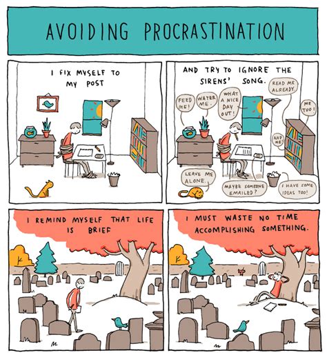 INCIDENTAL COMICS: Avoiding Procrastination